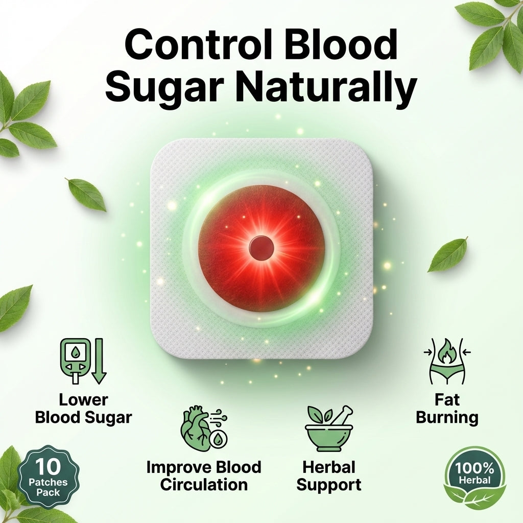 Blood Magnetic Sugar control Patches Buy 1 Get 1 Free (10+10)