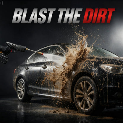 Portable High Pressure Washer Gun With 48 V Lithium Battery